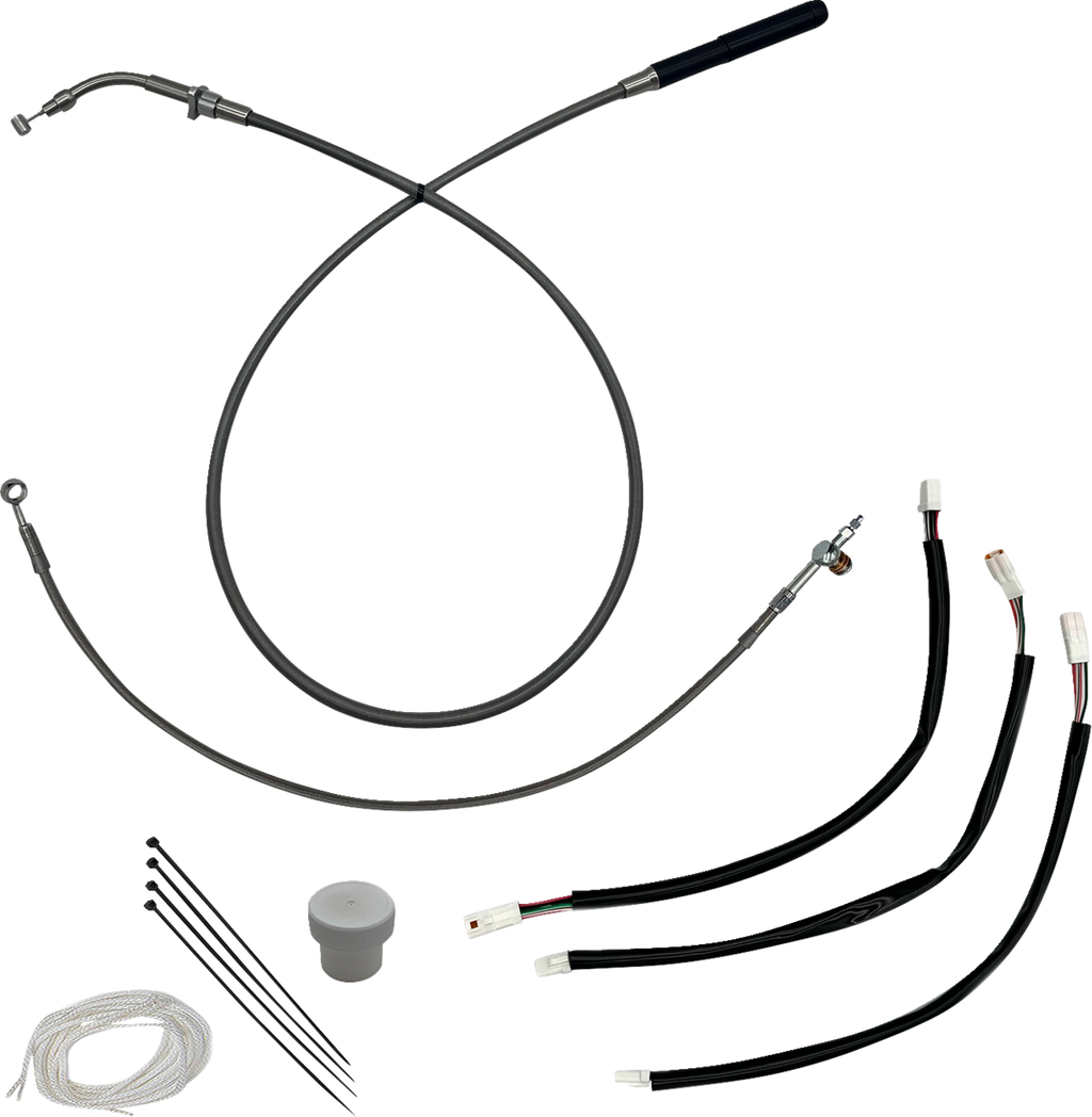 EZ Install Kit - +8" - FLHX/SE - Braided