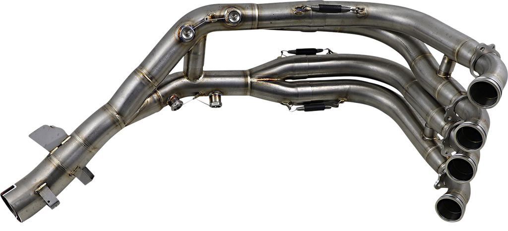 S1000XR Header - Stainless Steel