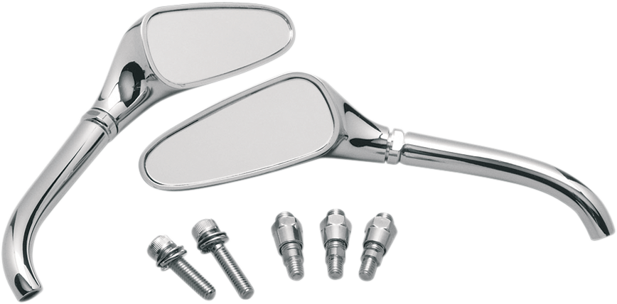 Mirror - Pro-Mini - Side View - Diamond - Chrome - Each
