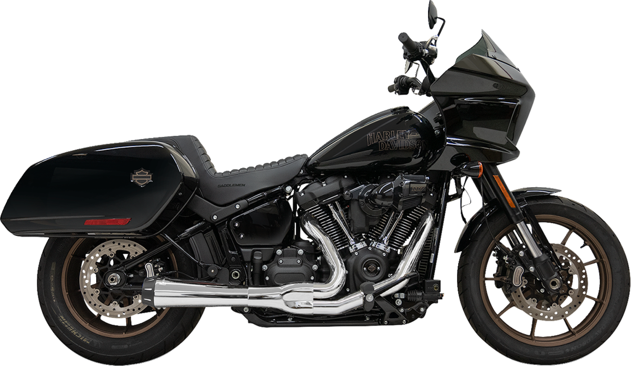 2-into-1 Road Rage III Exhaust System - 49-State - Stainless