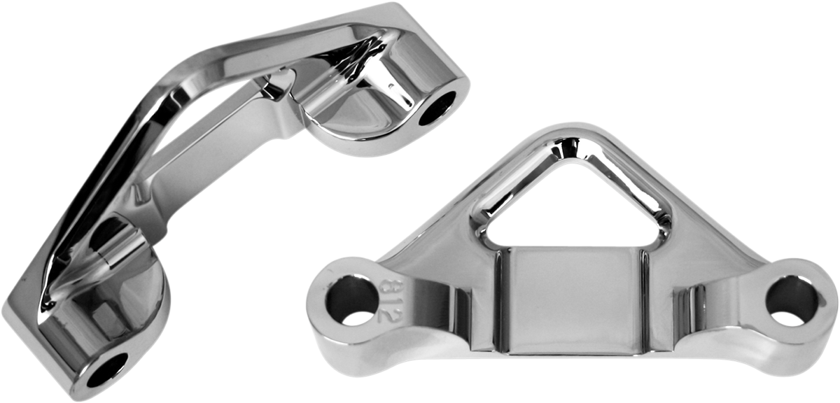 Hot Legs/Bagger Legs Fender Spacers - Chrome - 0.625" Spacer - For 6" Width Fender