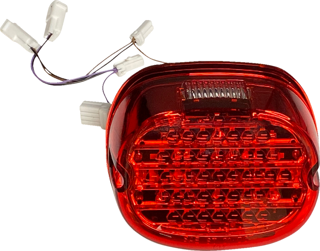 Taillight w/ Integrated Turn Signal - No Window - Smoke Lens