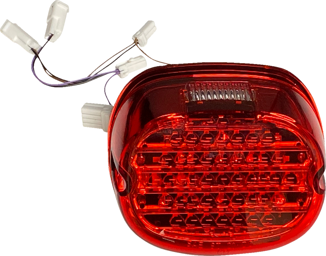 Taillight w/ Integrated Turn Signal - No Window - Smoke Lens