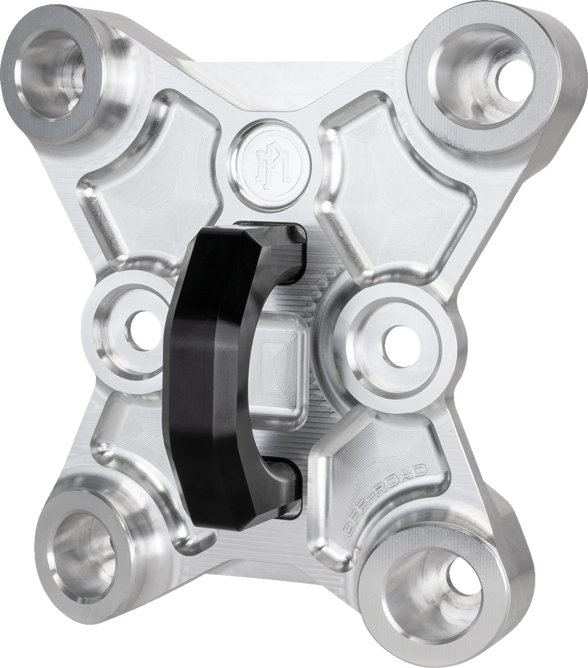Radius Rod Plate - RZR Turbo S - Black Anodized
