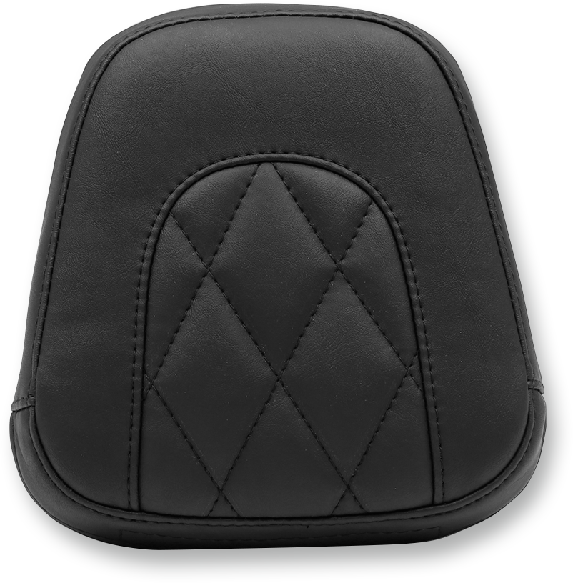 Sissy Bar Pad - Large - Black - Diamond - FXS/FLS '11-'17