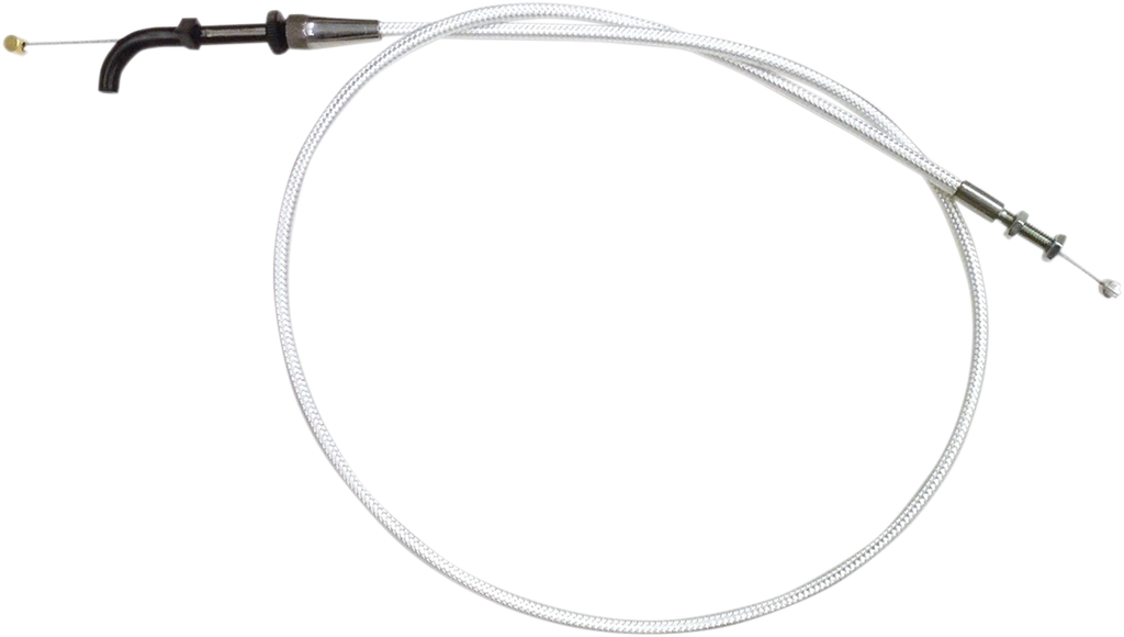 Sterling Chromite II® Braided Idle Cable for Harley-Davidson - 48-1/2"