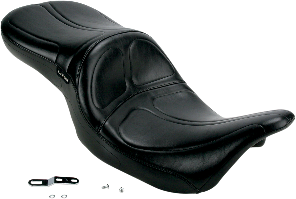 Maverick Seat - without Backrest - HR Black Carbon Fiber Inlay - Black - FL '08-'23