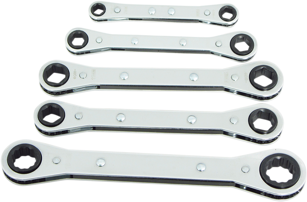 Wrench Set - Ratcheting Offset - SAE
