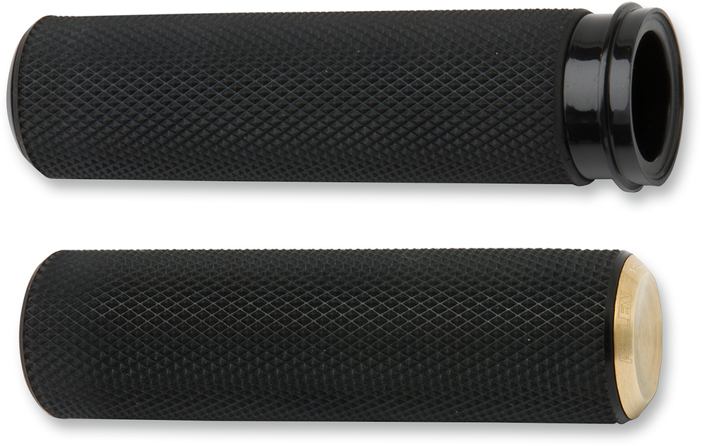Knurled Grips - TBW - Titanium