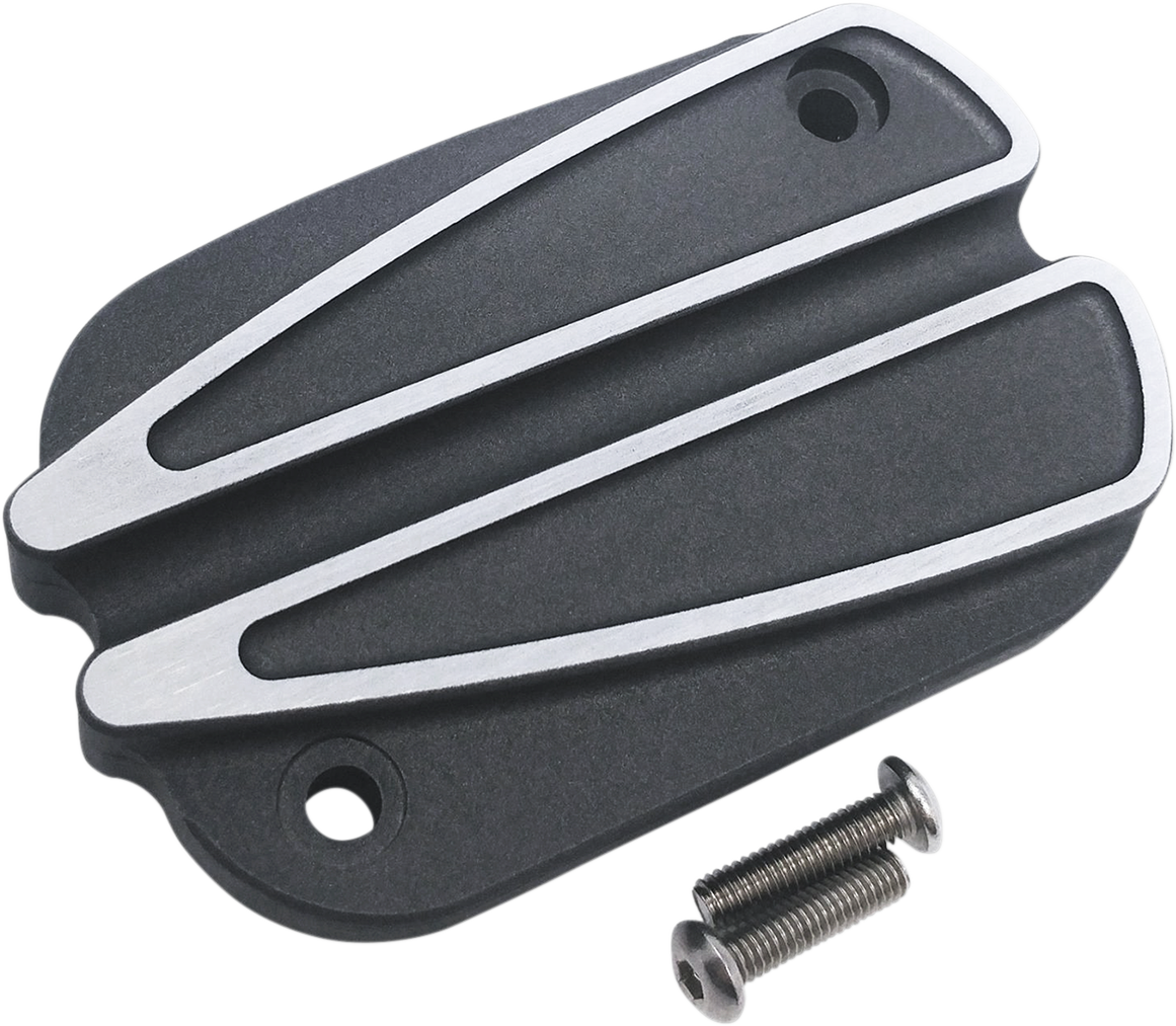 Master Cylinder Cover - Brake - Front - Diamondback - Black