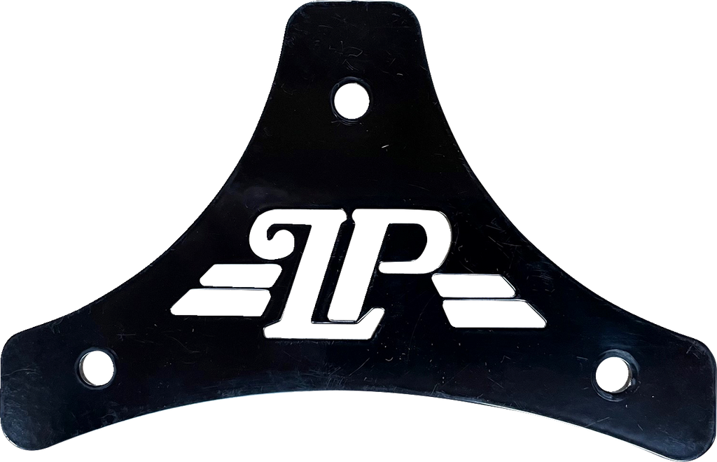 Sissy Bar Plate - Dead End - Holy Grail - Black - Softail/Touring '08-'22