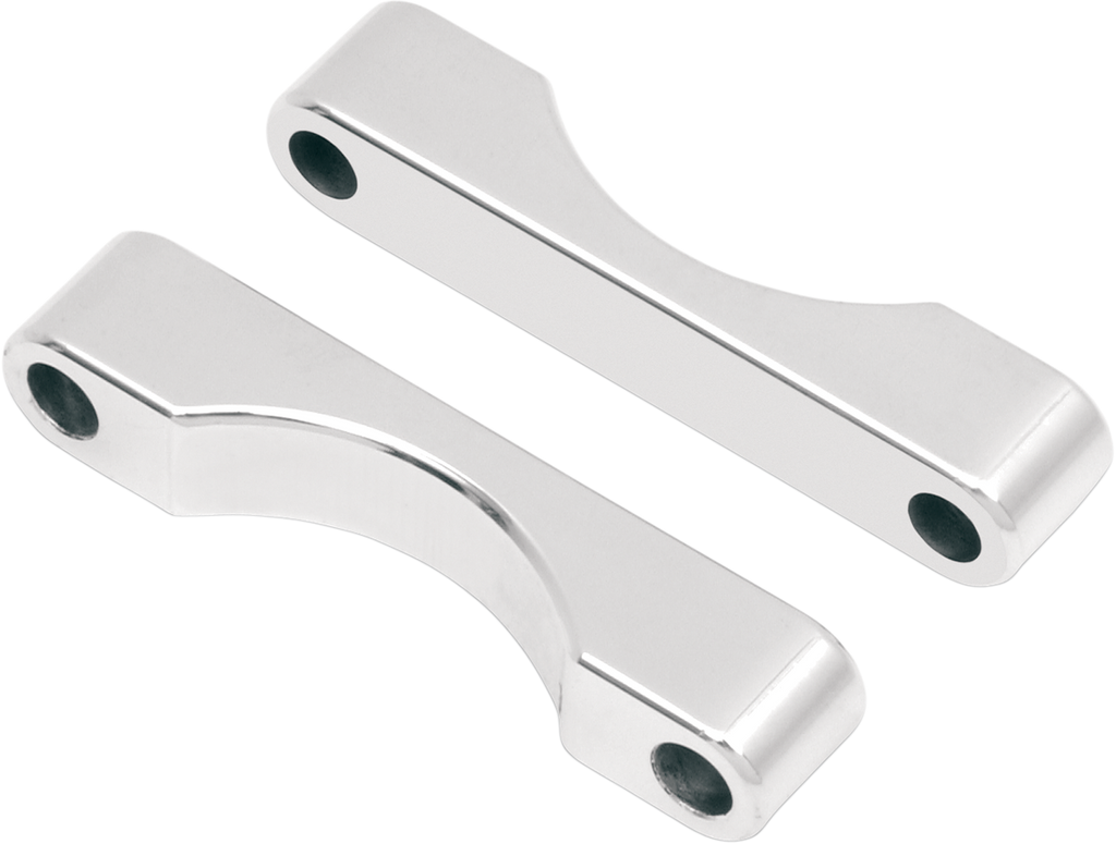 WFB Benchmark Bagger Front Fender Blocks - For all 23"/26" Tire Hugger/Benchmark - Satin