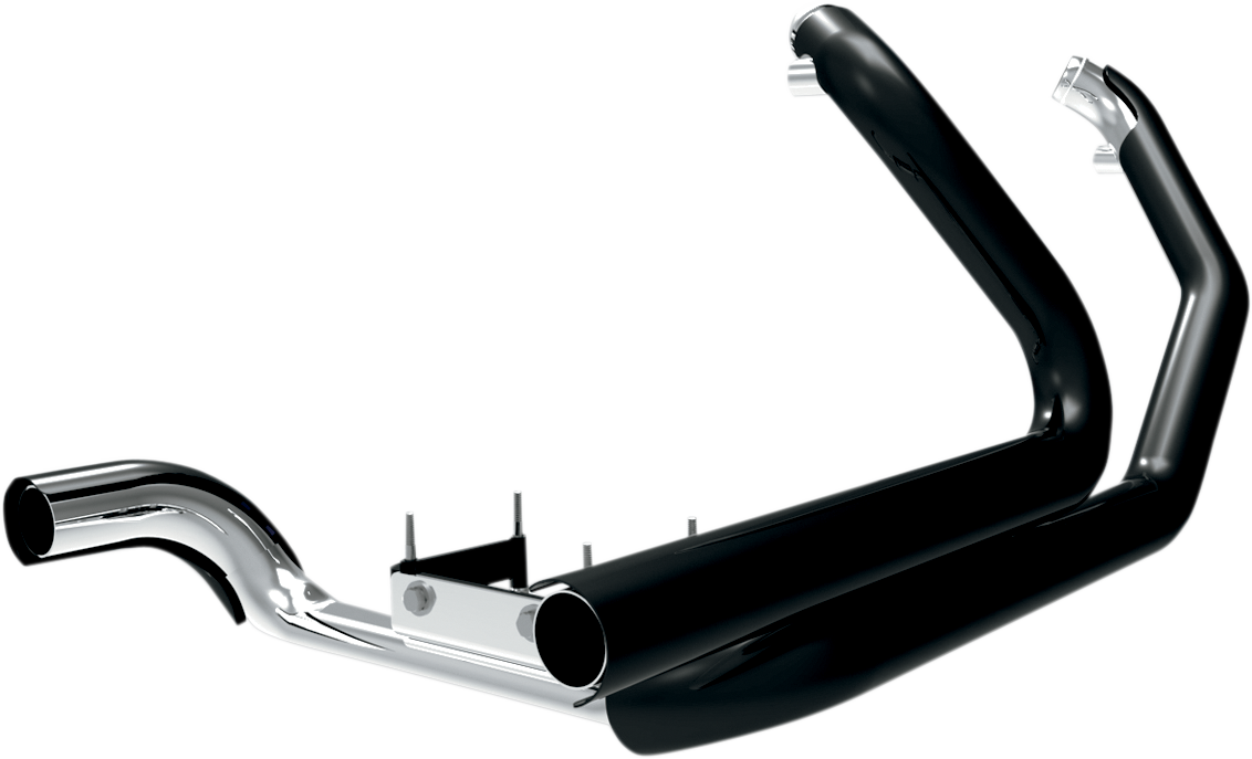 Aggressor 2-into-1-into-2 Header - Black