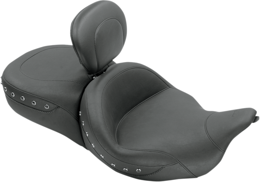 Super Touring Seat - Chrome Studded - Driver's Backrest