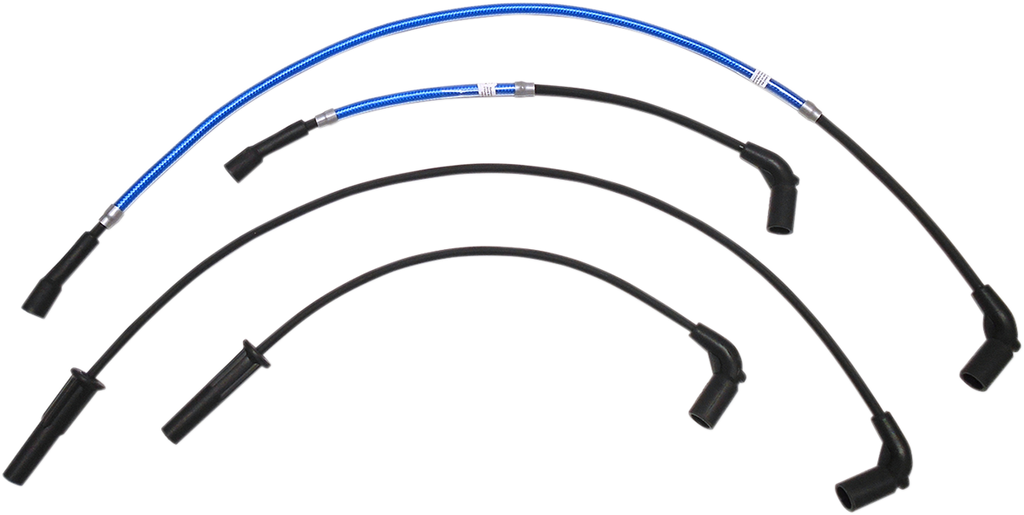 Spark Plug Wire Set - Black - Softail