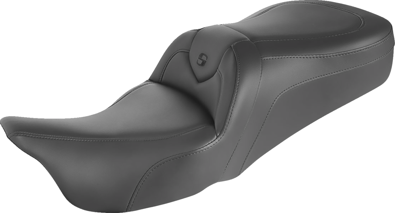 RoadSofa™ Seat - without Backrest - Black w/ Black Stitching