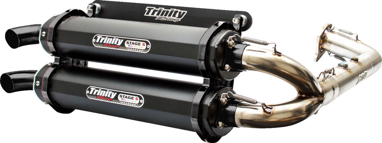 Stage 5 Dual Exhaust - Aluminum