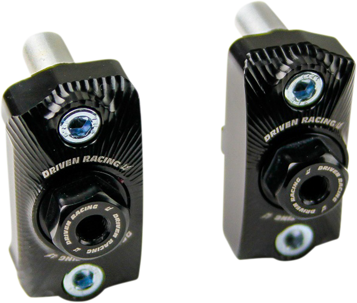Captive Axle Block Sliders - Black