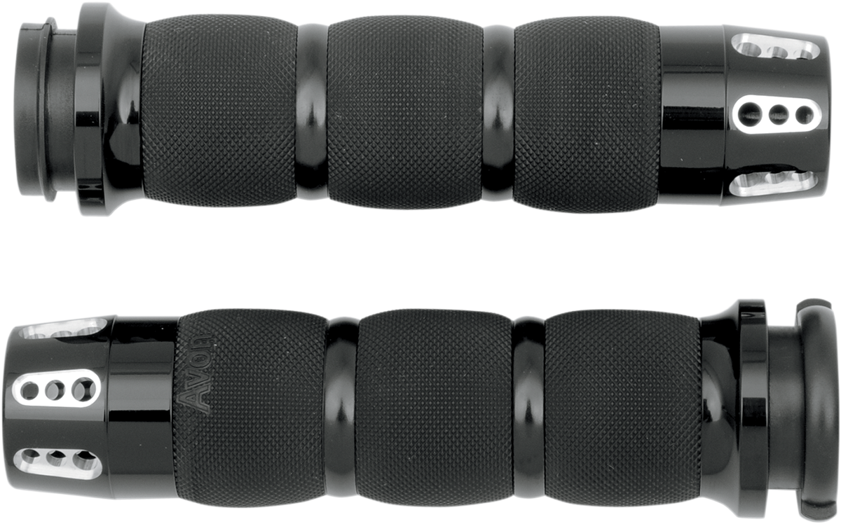 Gatlin Air Cushioned Grips - TBW - Chrome