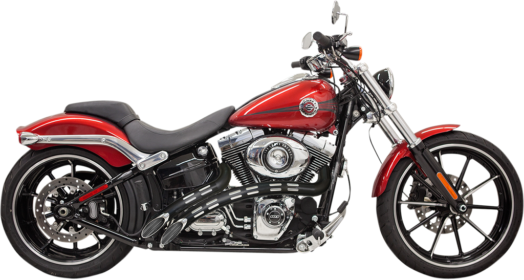 Sweeper Exhaust - Chrome/Black