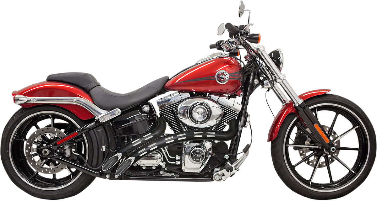 Sweeper Exhaust - Chrome/Black