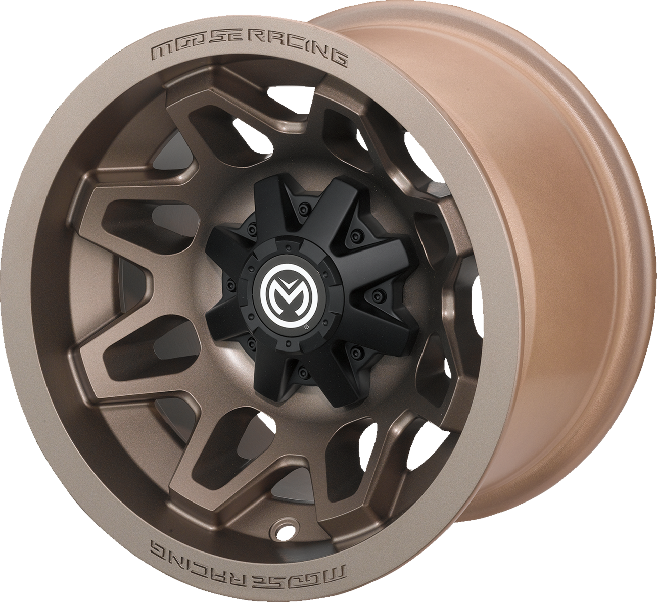 Wheel - 416X - Rear - Black - 12x8 - 4/156 - 4+4