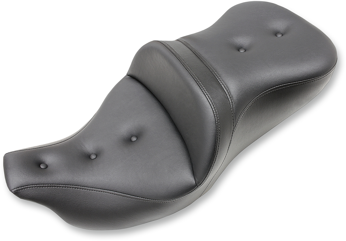 Extended Reach Roadsofa™ Seat - Lattice Stitch - Silver Stitch - without Backrest - FL '08-'24
