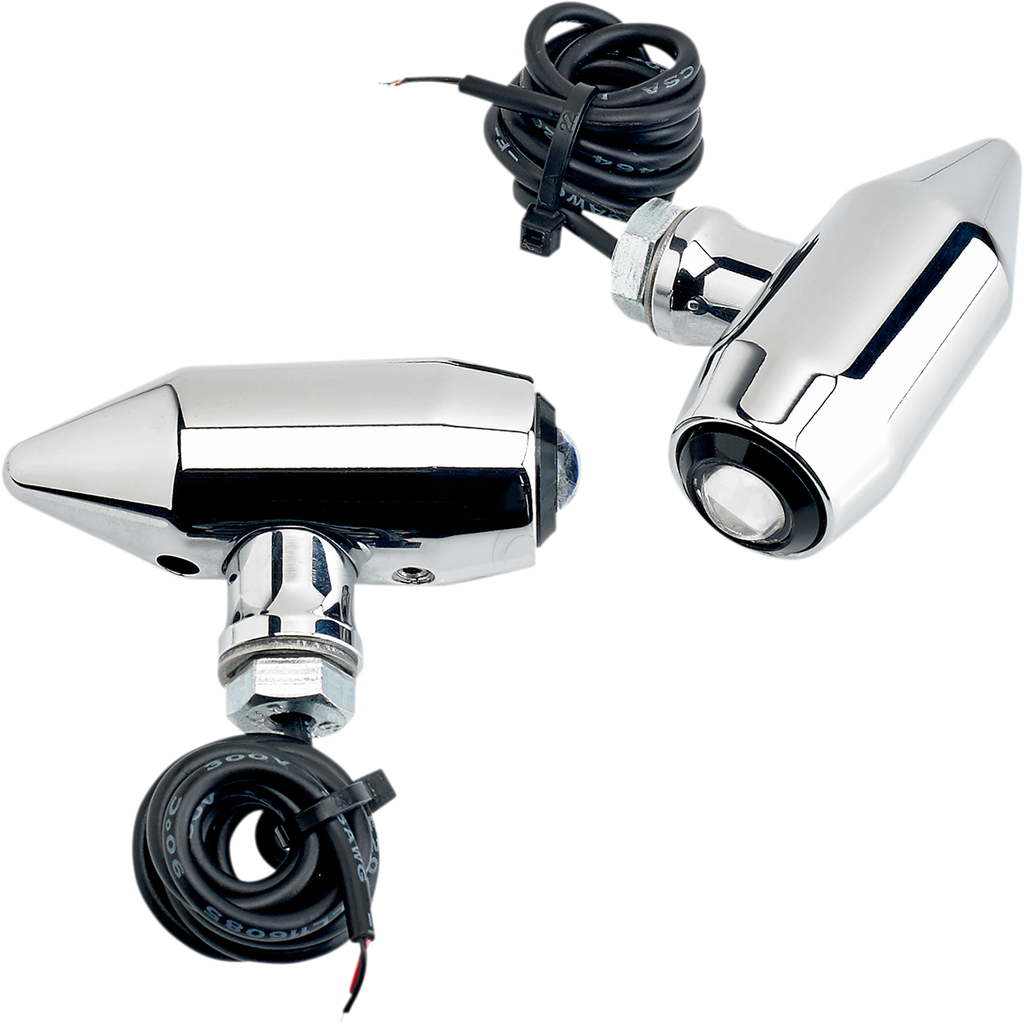 Vega Center Mount LED Lights - Black/Red