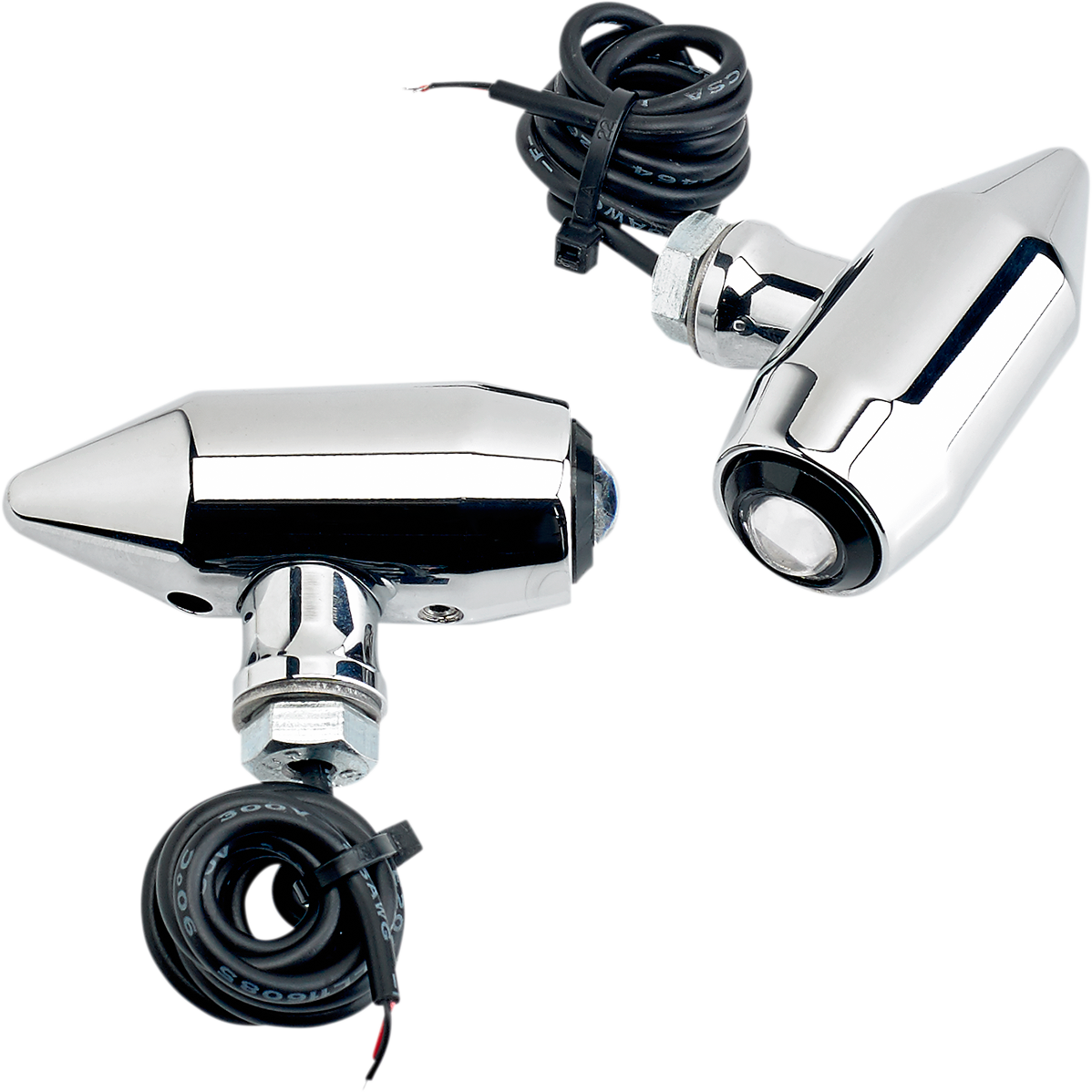 Vega Center Mount LED Lights - Black/Red