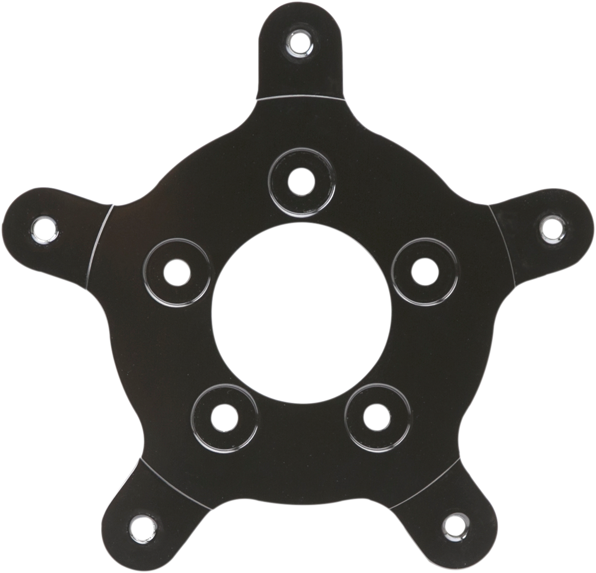 Rotor Mount - Ness Wheel - Red