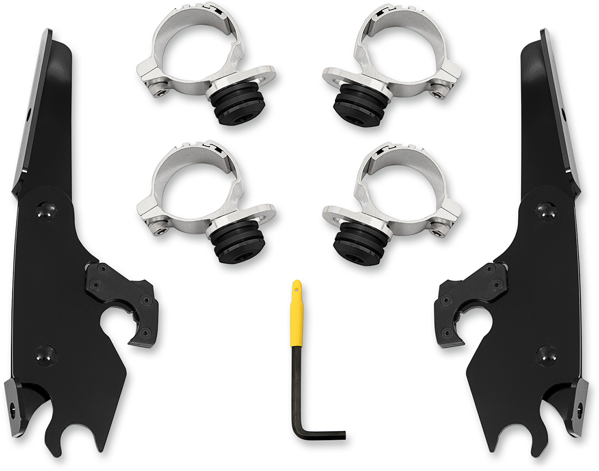 Batwing Mounting Kit - Polished - Scout