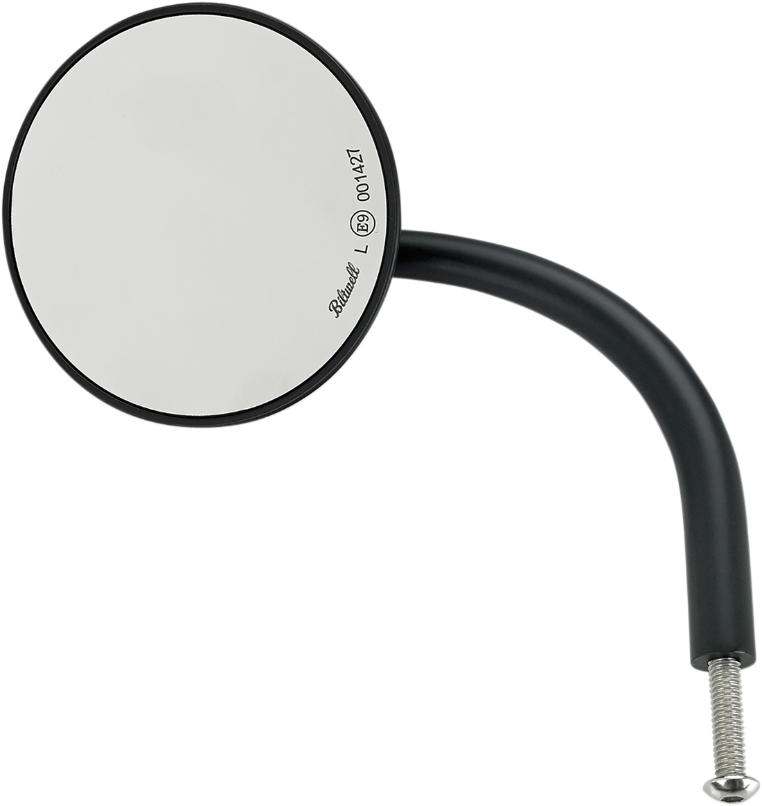 Mirror - Utility - Side View - Round - Perch - Chrome - Each