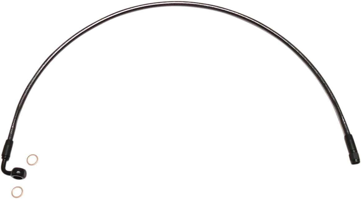 Brake Line - 12mm-90° - 30" - Black Pearl