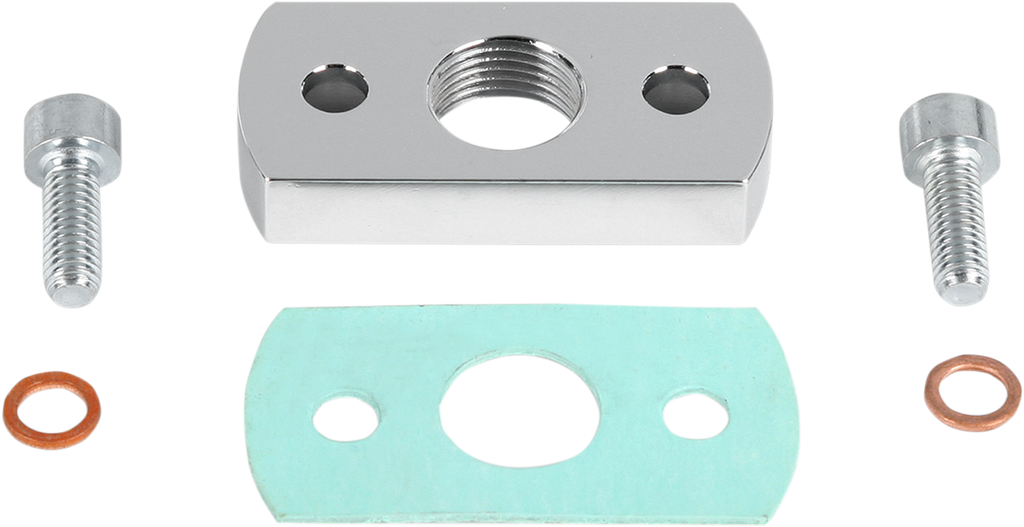 Fuel Valve Adapter Plate - 3/8" NPT - Blank