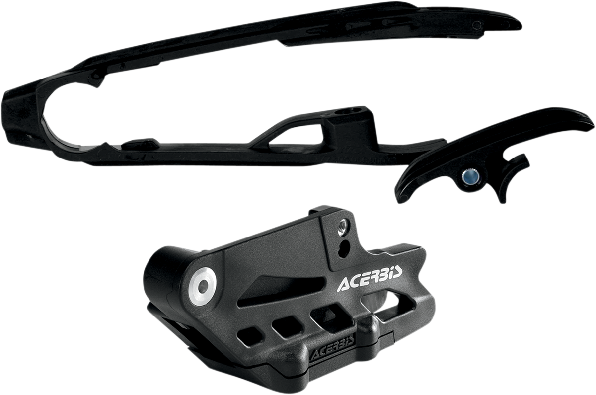 Chain Guide and Slider Kit - Honda CRF250R/CRF450R/RX - Red