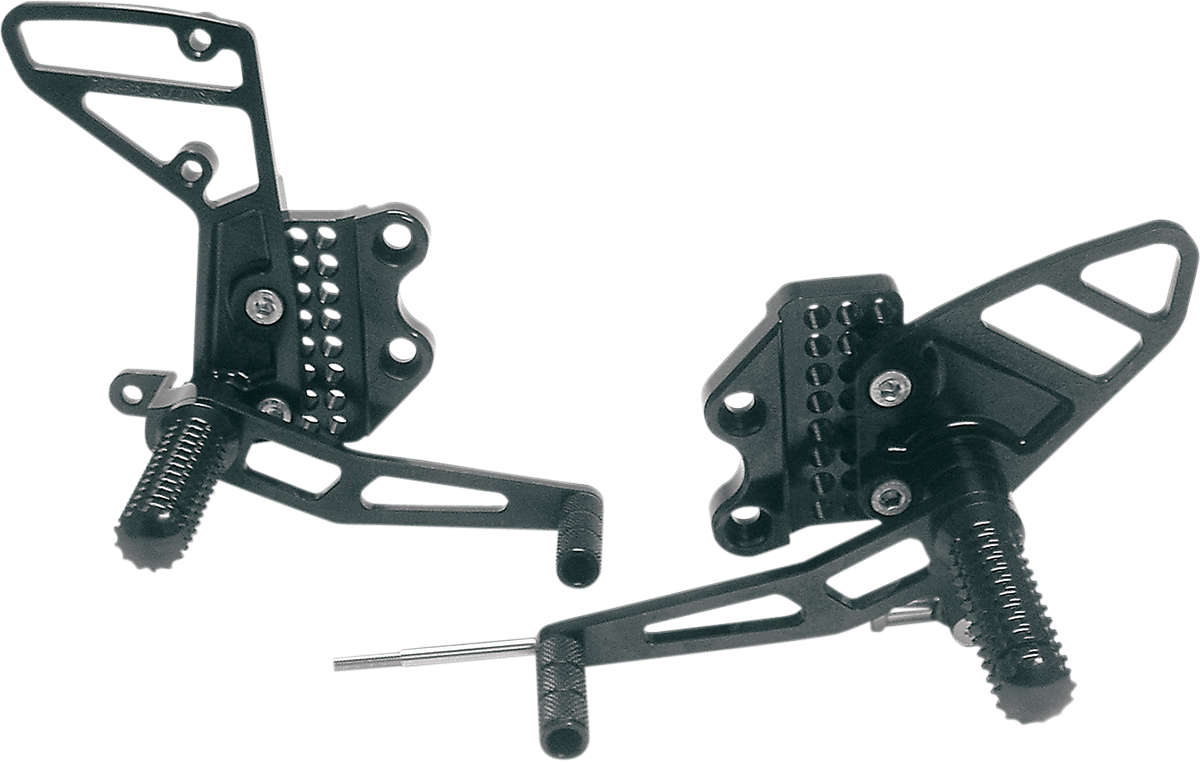 V2 Rearset - Black - GSXR6/7