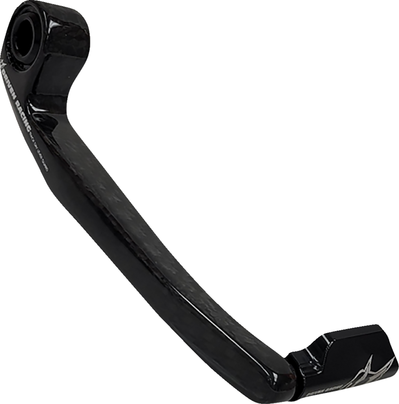 Trackday Lever Guard - Carbon Fiber - Clutch - Blue