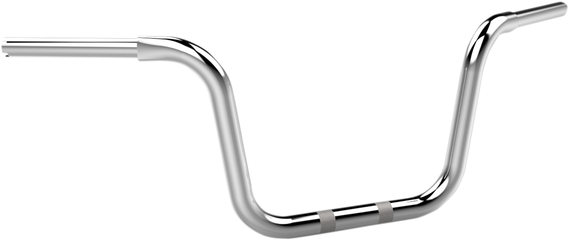 1-1/4" Fat Center Bobber Ape Handlebar - 10" - Black