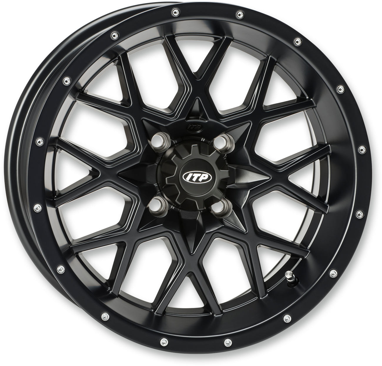 Wheel - Hurricane - Front/Rear - Black - 20x6.5 - 4/137 - 4+2.5 (+10 mm)