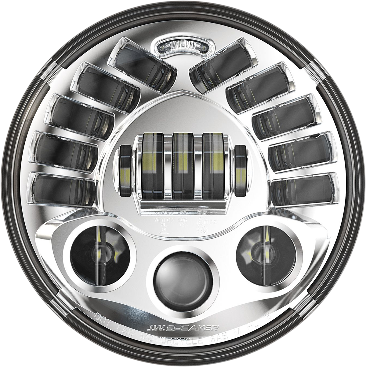 7" Adaptive Headlamp - Black
