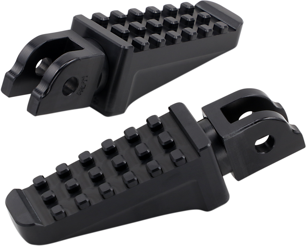 Passenger Road Racing Pegs - Black - M8 Softail