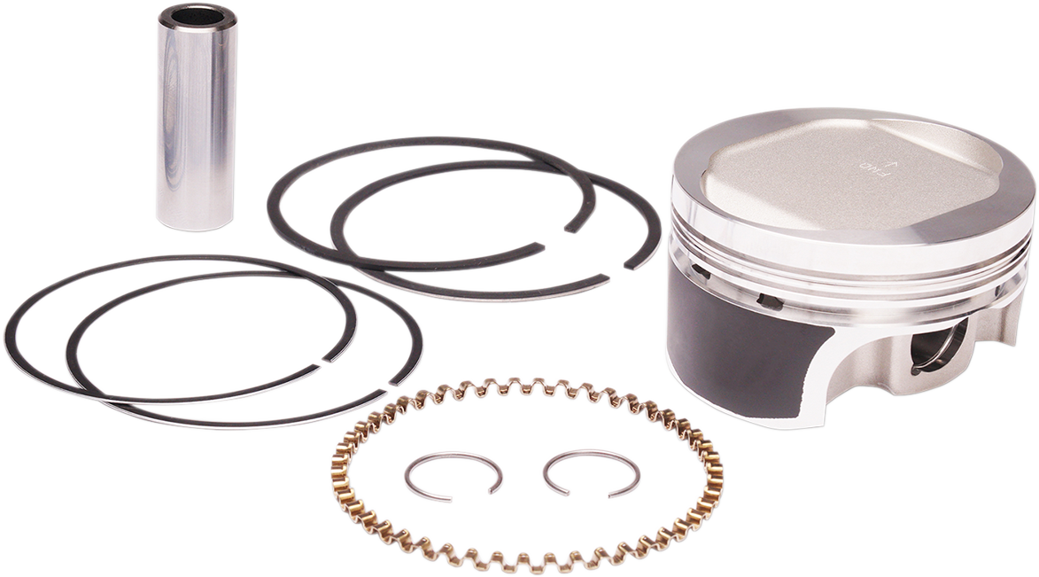 Tracker™ Series Piston Kit - 3.895" - 88 Cubic Inch Bored to 95 Cubic Inch - +0.020" - Twin Cam