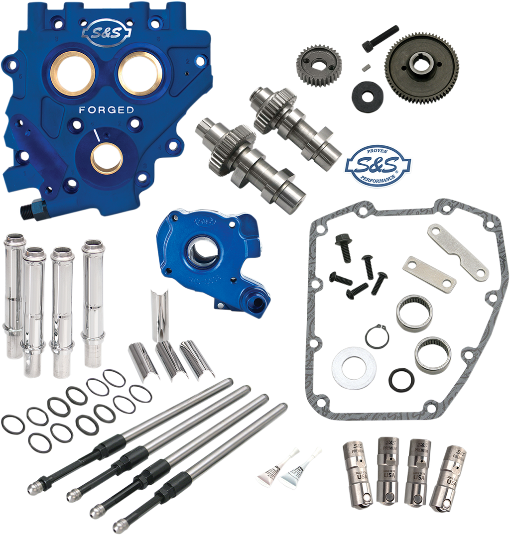 Cam Chest with Plate Kit - 585GE - Easy Start Cams - Twin Cam