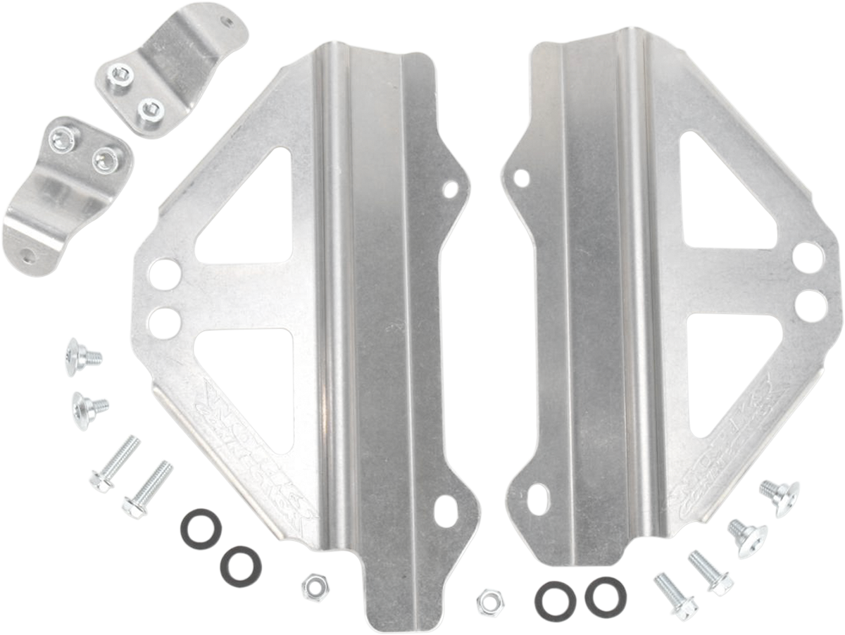 Radiator Brace Set - Black - Honda