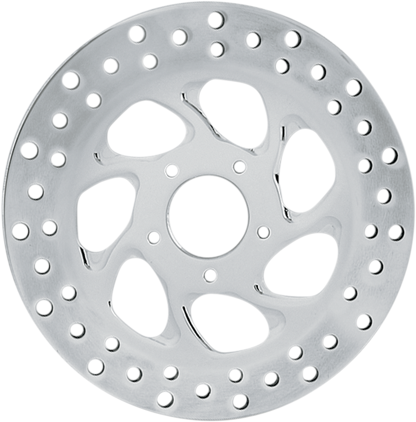 Brake Rotor - Front Left - Illusion Chrome