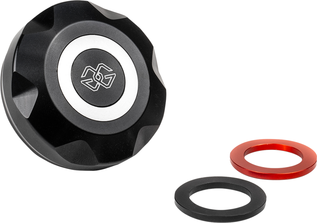 Brake Fluid Container Cover - Rear - Black