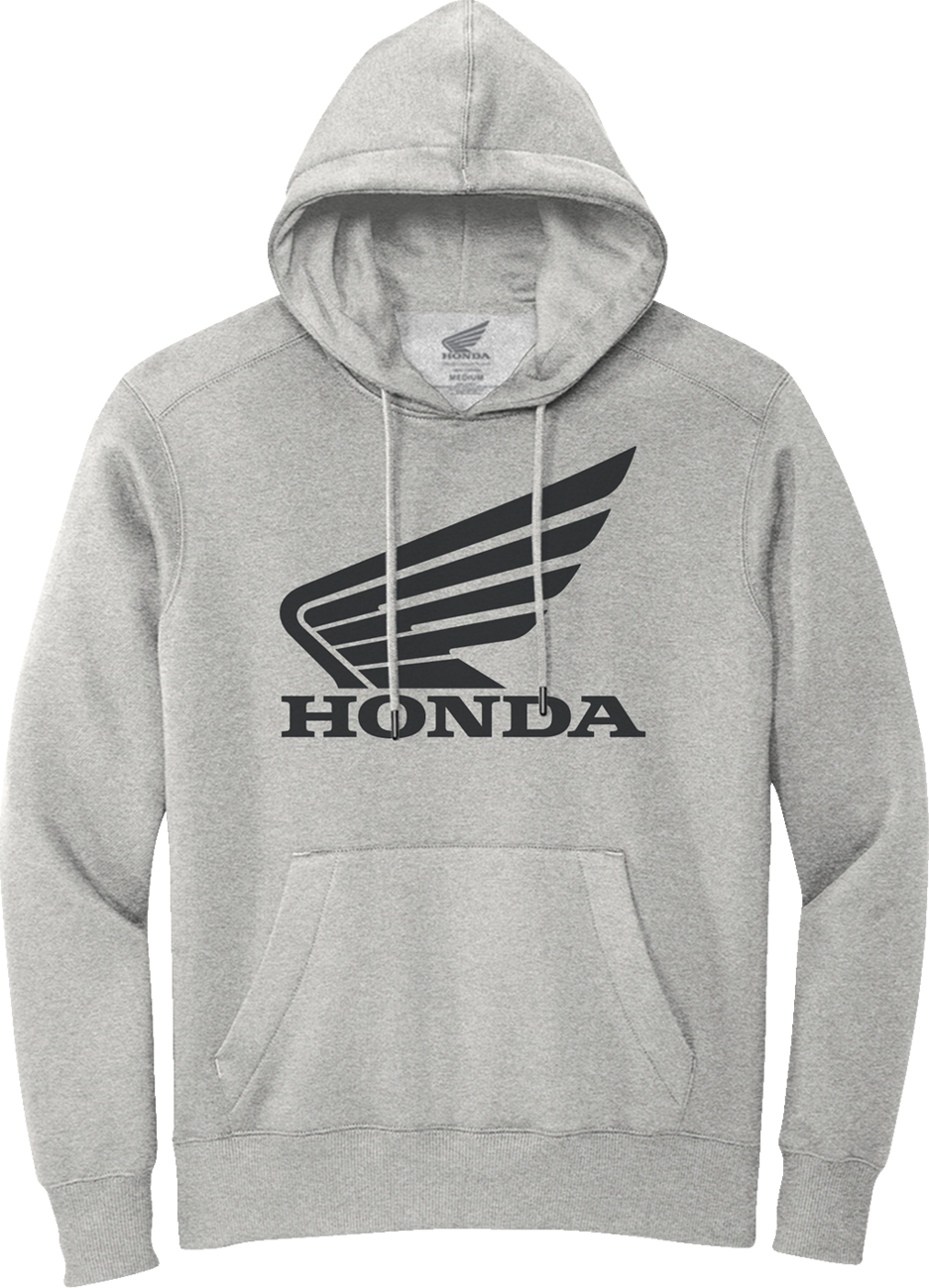 Honda Wing Hoodie - Gray/Black - Medium