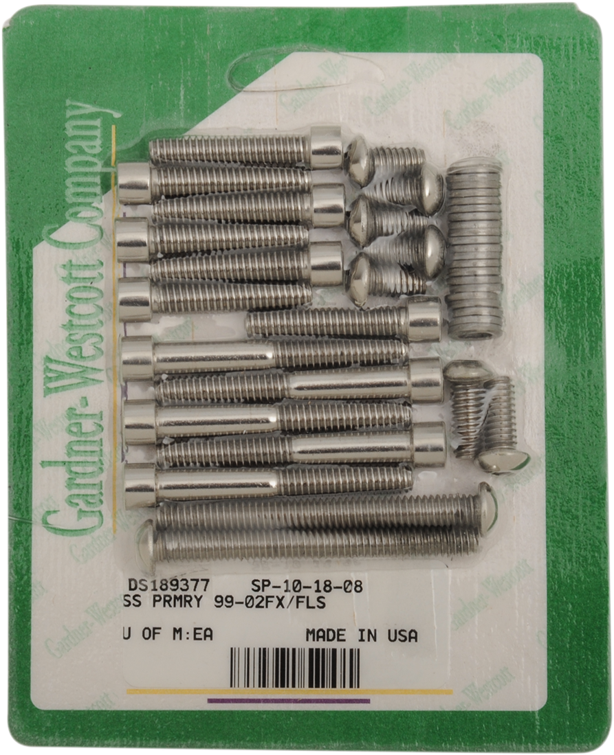 Bolt Kit - Primary Cover Only - Socket-Head