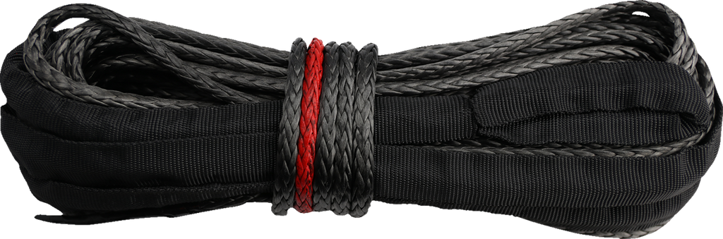 Winch Rope - Synthetic - Smoke - 15/64" x 38'