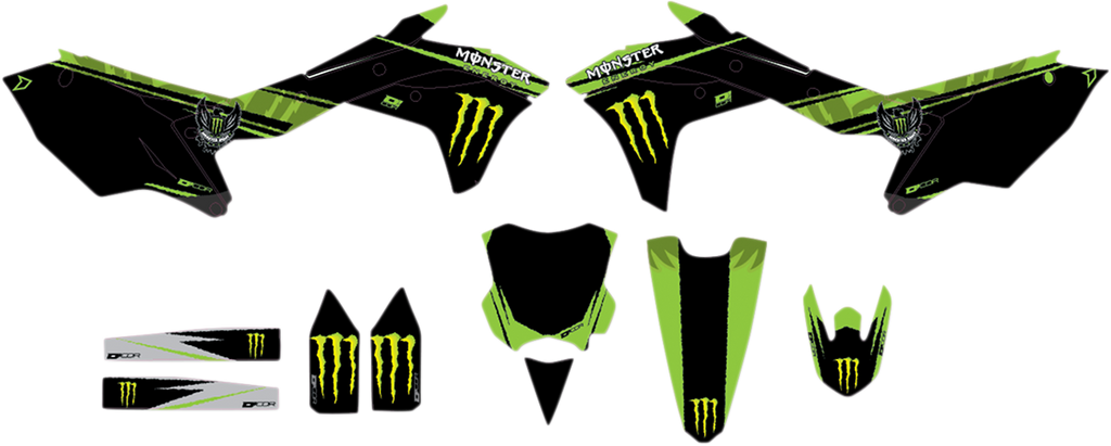 Complete Graphics Kit - Monster - 2-Door - Teryx